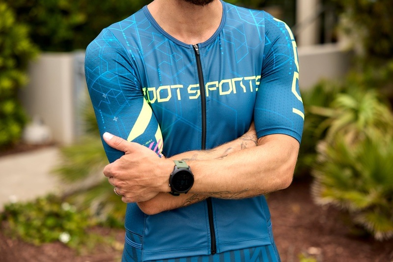 MEN'S TRI AERO FZ RACESUIT (Techno)トライスーツ ワンピース トライウエア トライアスロン ZMT35099