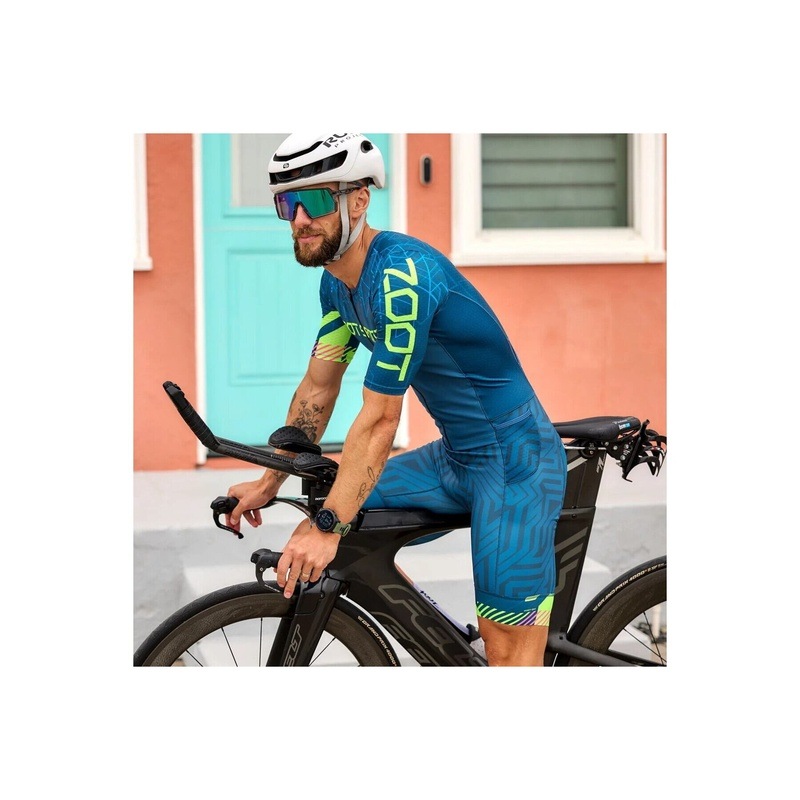 MEN'S TRI AERO FZ RACESUIT (Techno)トライスーツ ワンピース トライウエア トライアスロン ZMT35099