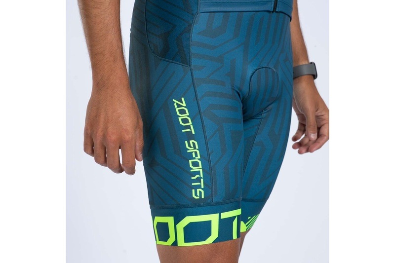 MEN'S TRI AERO FZ RACESUIT (Techno)トライスーツ ワンピース トライウエア トライアスロン ZMT35099