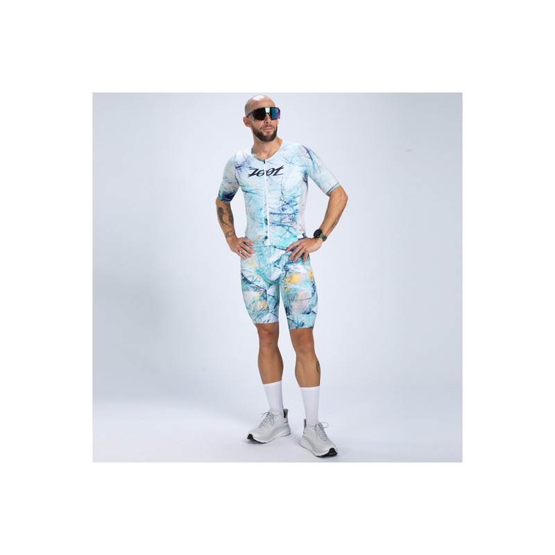 MEN'S TRI AERO FZ RACESUIT (Tempest)トライスーツ ワンピース トライウエア トライアスロン ZMT35010