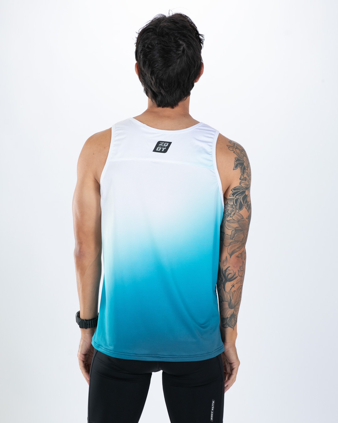 Men ELITE SINGLET - SUBLIMATED-(Sonic Wave) エリート ランシングレット ラグジュアリー タンクトップ EMR113012