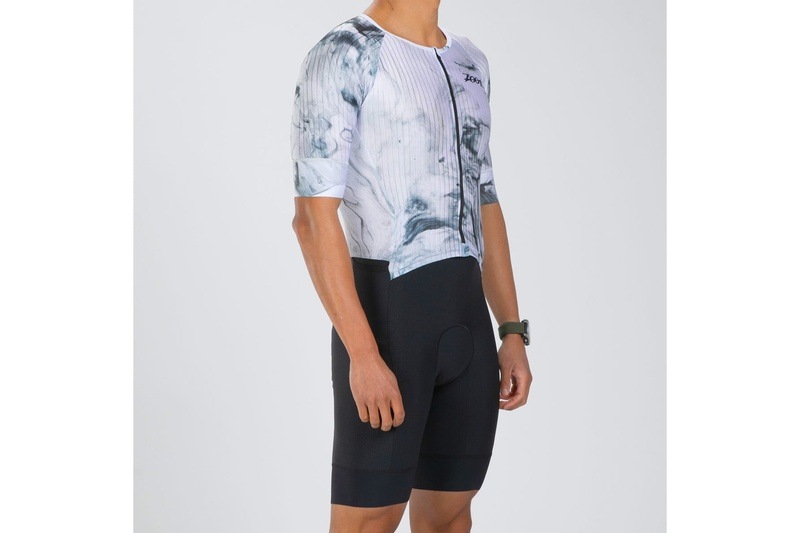 MEN ELITE RACESUIT (DEV)(WHITE HOT) エリートシリーズ トライウエア トライスーツ トライアスロン EMT300001