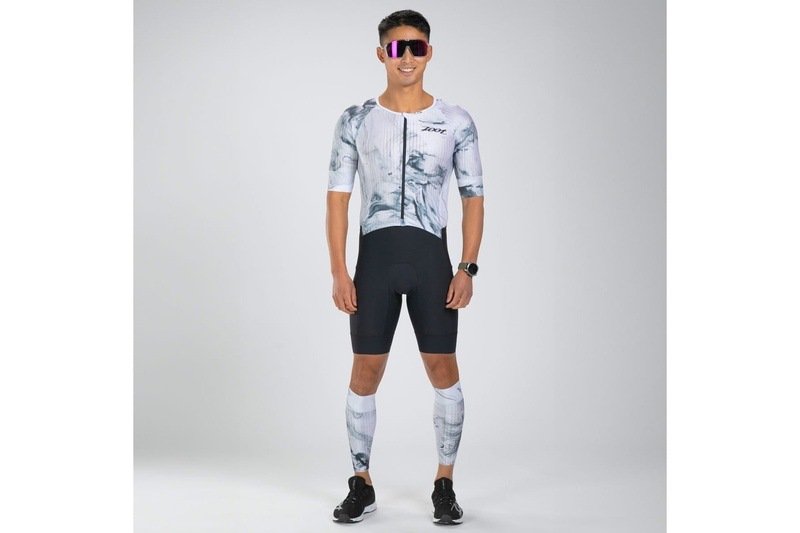 MEN ELITE RACESUIT (DEV)(WHITE HOT) エリートシリーズ トライウエア トライスーツ トライアスロン EMT300001