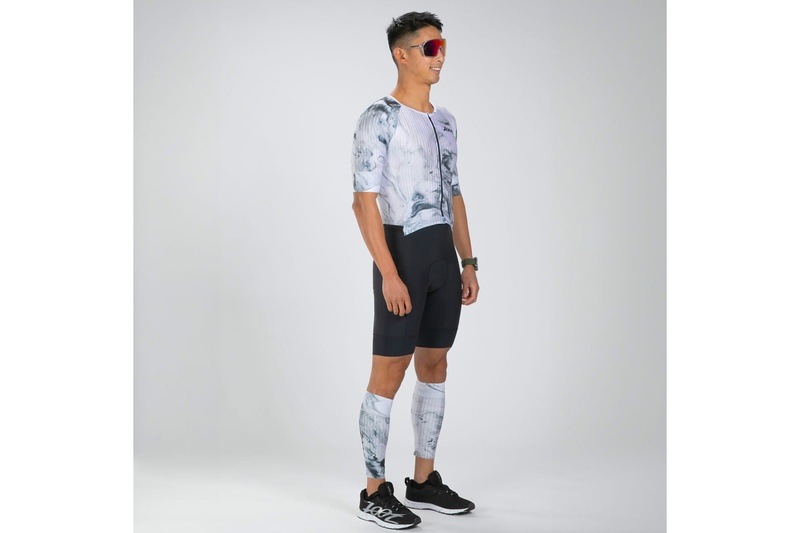 MEN ELITE RACESUIT (DEV)(WHITE HOT) エリートシリーズ トライウエア トライスーツ トライアスロン EMT300001