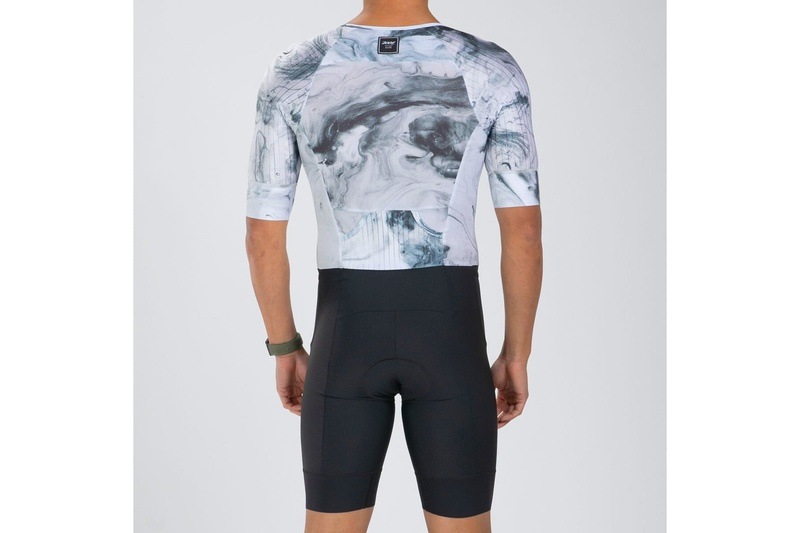 MEN ELITE RACESUIT (DEV)(WHITE HOT) エリートシリーズ トライウエア トライスーツ トライアスロン EMT300001