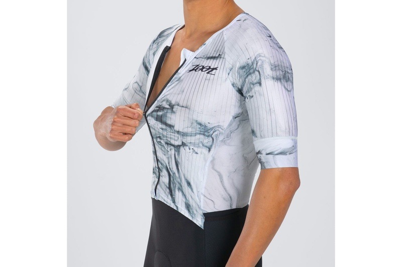 MEN ELITE RACESUIT (DEV)(WHITE HOT) エリートシリーズ トライウエア トライスーツ トライアスロン EMT300001