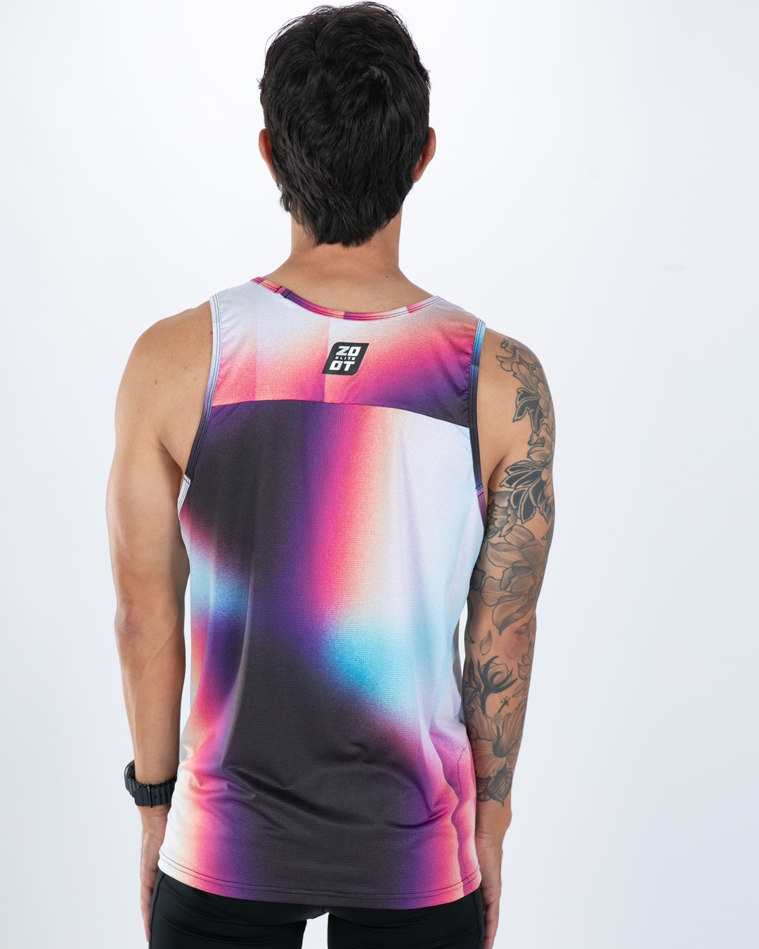 Men ELITE SINGLET - SUBLIMATED-(Sonic Shift) エリート ランシングレット ラグジュアリー タンクトップ EMR113012
