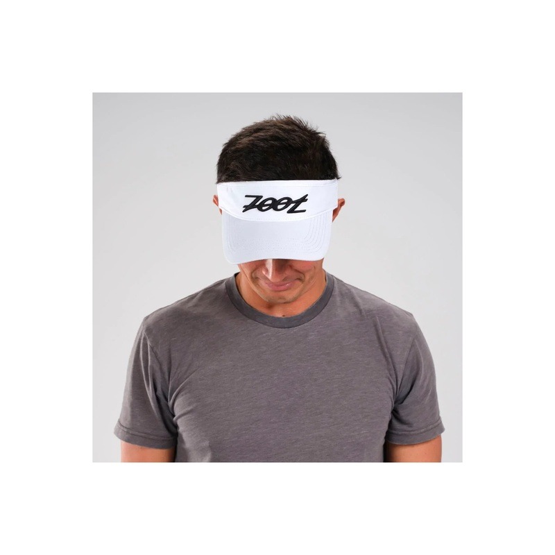 Unisex トライアスロン サンバイザー Tech Visor (Zoot White)