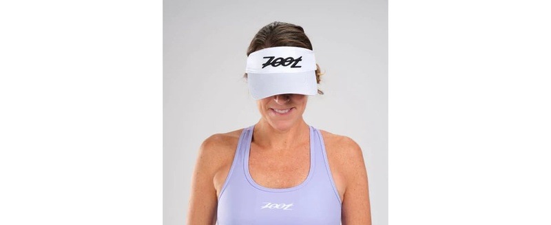 Unisex トライアスロン サンバイザー Tech Visor (Zoot White)