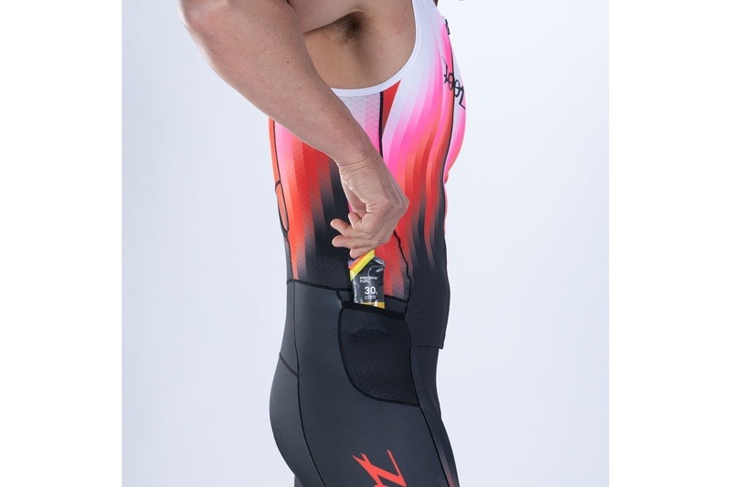 MEN'S TRI SLVS FZ RACESUIT (yoyoyo)トライスーツ ワンピース スリーブレス ZMT36033