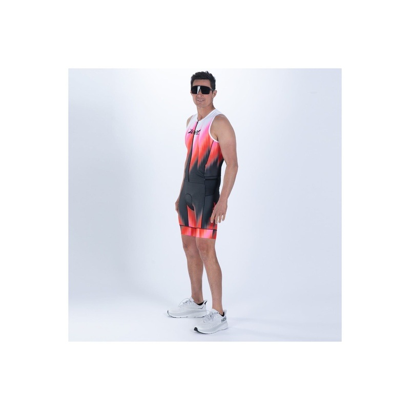 MEN'S TRI SLVS FZ RACESUIT (yoyoyo)トライスーツ ワンピース スリーブレス ZMT36033