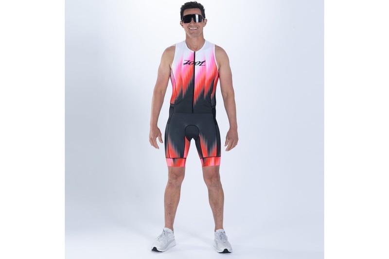 MEN'S TRI SLVS FZ RACESUIT (yoyoyo)トライスーツ ワンピース スリーブレス ZMT36033