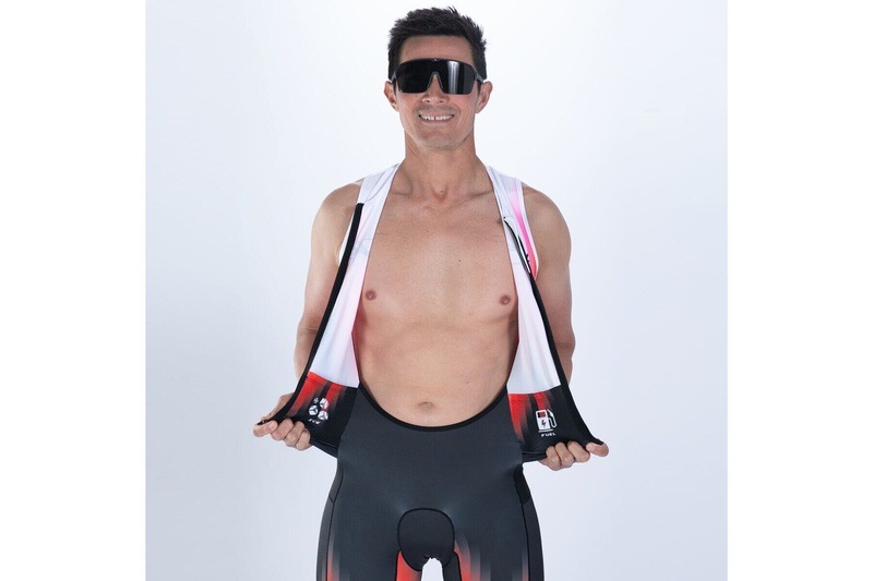 MEN'S TRI SLVS FZ RACESUIT (yoyoyo)トライスーツ ワンピース スリーブレス ZMT36033