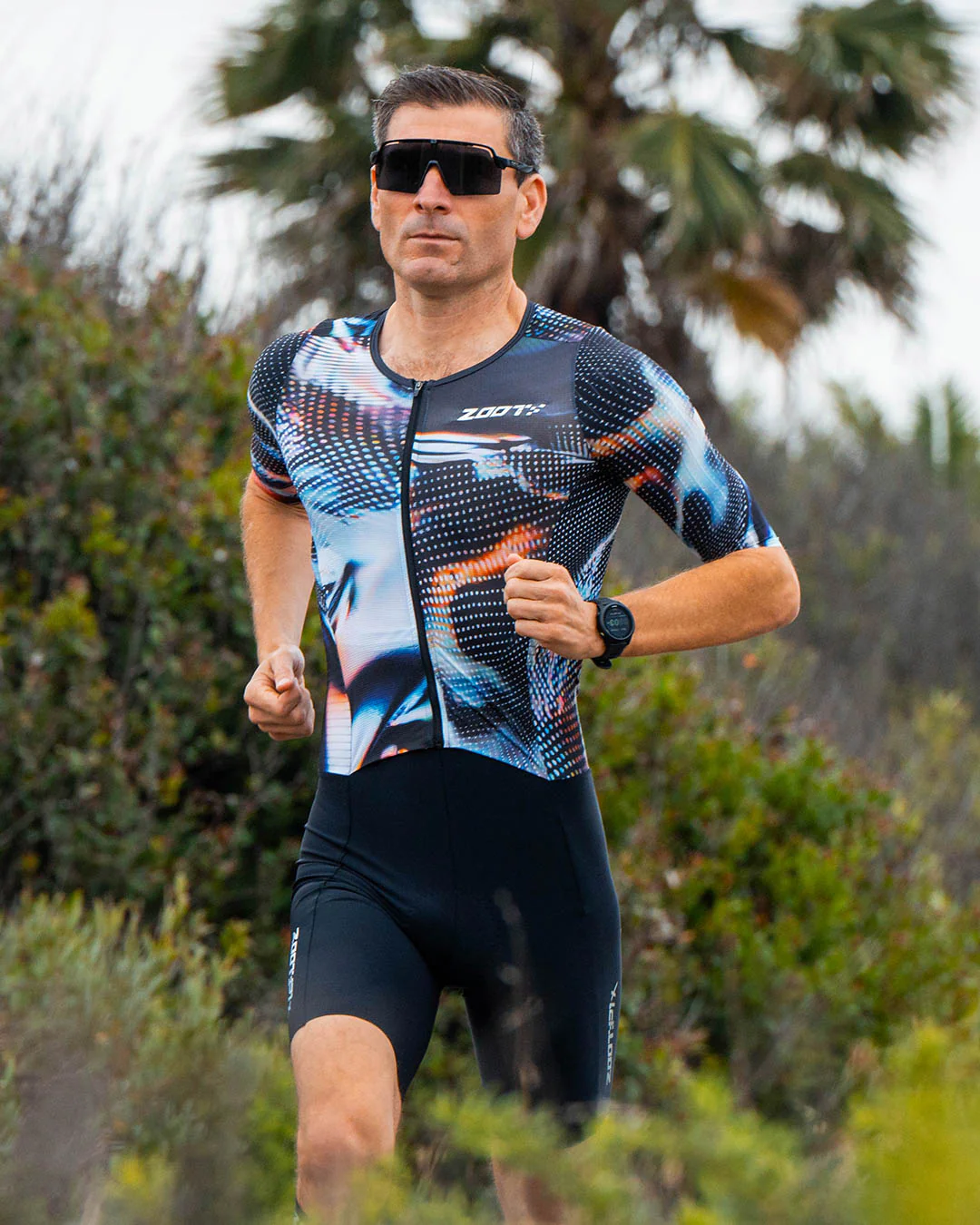 Men's Ultra Tri P1x Racesuit - (Afterburn) 世界最速クラス トライスーツ ワンピース トライウエア UMTX310 - 10
