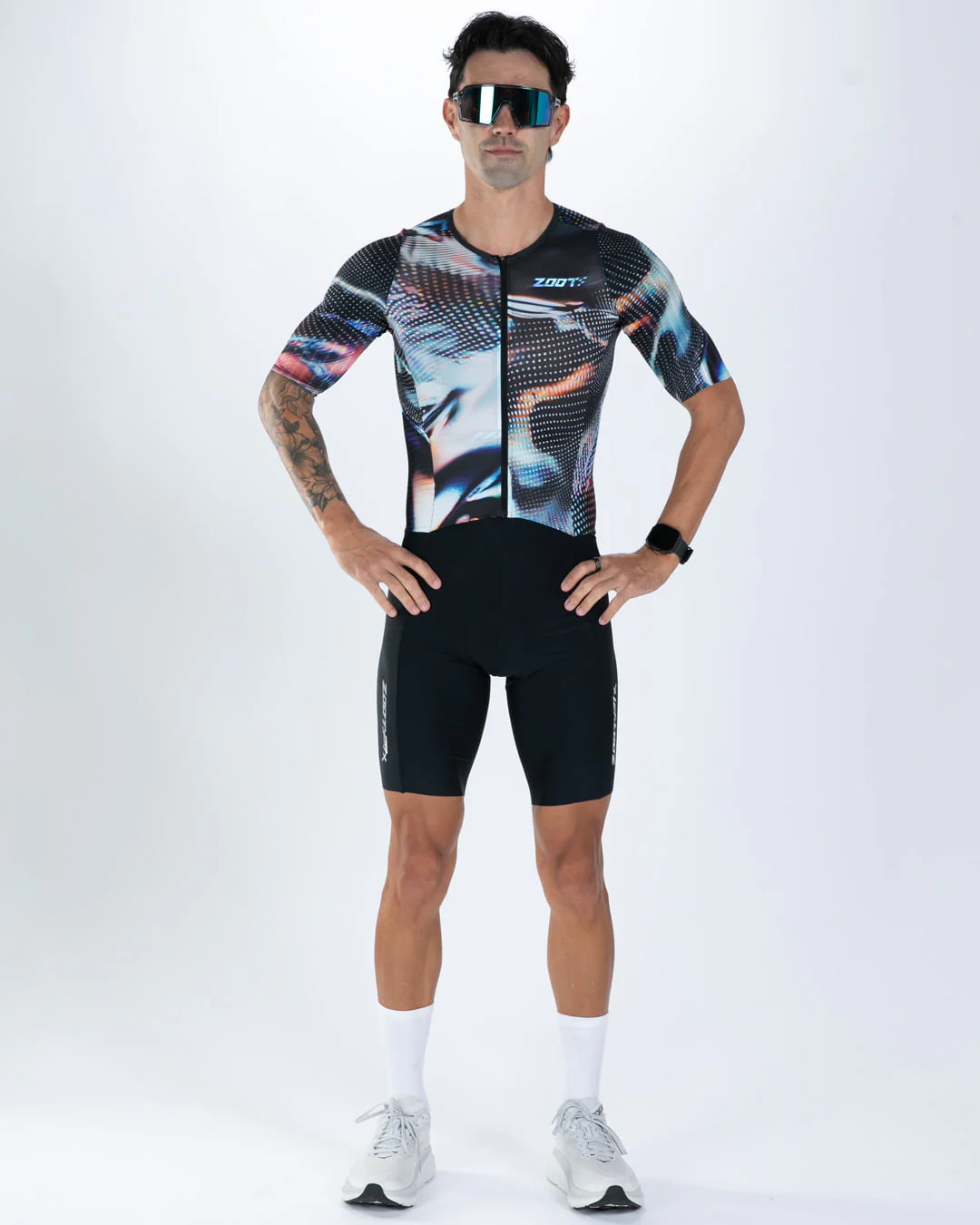 Men's Ultra Tri P1x Racesuit - (Afterburn) 世界最速クラス トライスーツ ワンピース トライウエア UMTX310 - 10