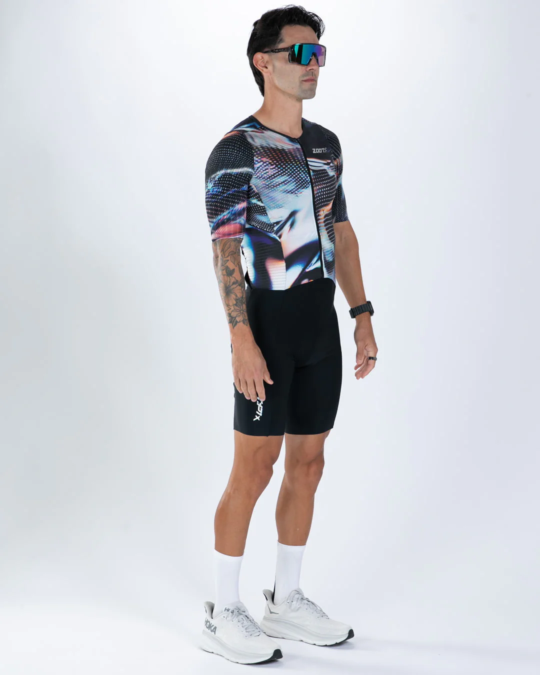 Men's Ultra Tri P1x Racesuit - (Afterburn) 世界最速クラス トライスーツ ワンピース トライウエア UMTX310 - 10