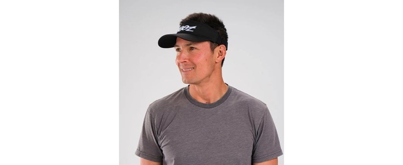 Unisex トライアスロン サンバイザー Tech Visor (Zoot Black)