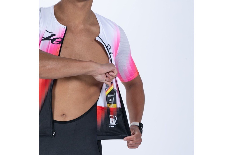 MEN'S TRI AERO FZ RACESUIT (yoyoyo) トライスーツ ワンピース トライウエア トライアスロン ZMT35092