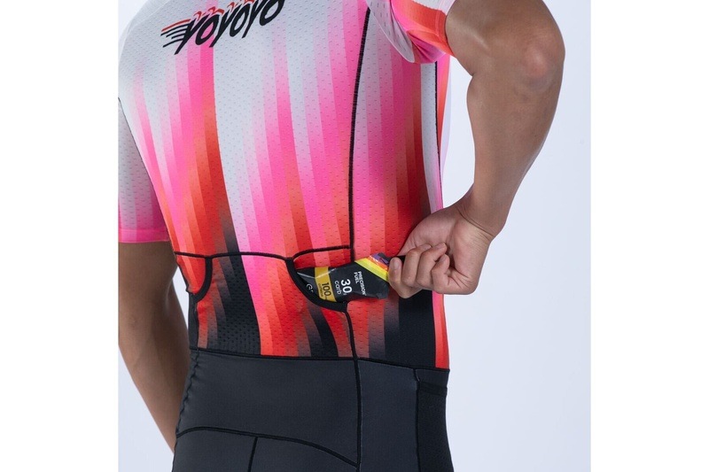 MEN'S TRI AERO FZ RACESUIT (yoyoyo) トライスーツ ワンピース トライウエア トライアスロン ZMT35092