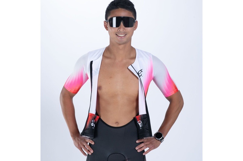 MEN'S TRI AERO FZ RACESUIT (yoyoyo) トライスーツ ワンピース トライウエア トライアスロン ZMT35092
