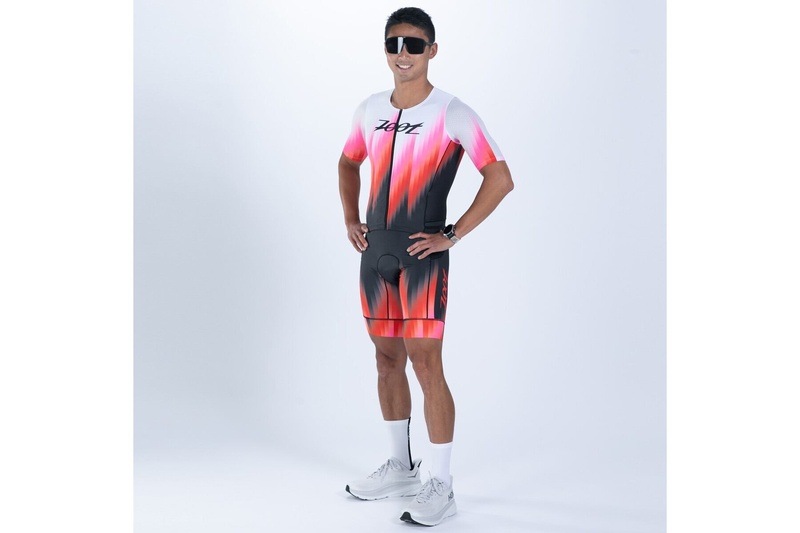 MEN'S TRI AERO FZ RACESUIT (yoyoyo) トライスーツ ワンピース トライウエア トライアスロン ZMT35092