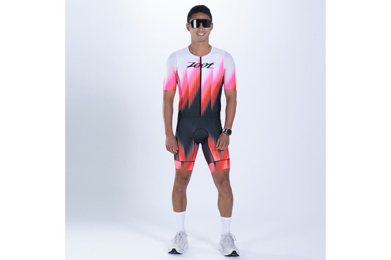 MEN'S TRI AERO FZ RACESUIT (yoyoyo) トライスーツ ワンピース トライウエア トライアスロン ZMT35092