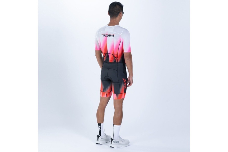 MEN'S TRI AERO FZ RACESUIT (yoyoyo) トライスーツ ワンピース トライウエア トライアスロン ZMT35092