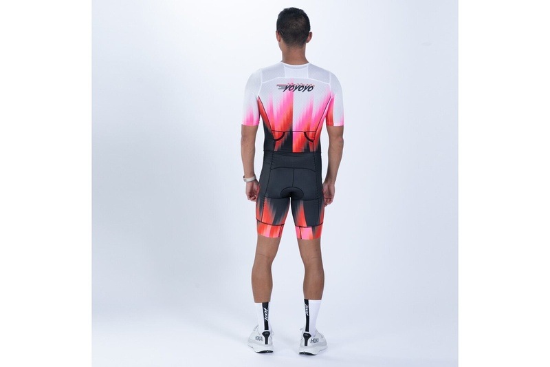 MEN'S TRI AERO FZ RACESUIT (yoyoyo) トライスーツ ワンピース トライウエア トライアスロン ZMT35092