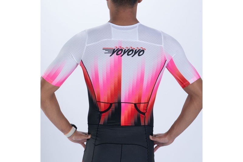 MEN'S TRI AERO FZ RACESUIT (yoyoyo) トライスーツ ワンピース トライウエア トライアスロン ZMT35092