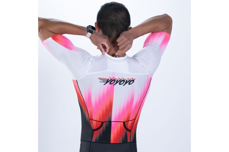 MEN'S TRI AERO FZ RACESUIT (yoyoyo) トライスーツ ワンピース トライウエア トライアスロン ZMT35092