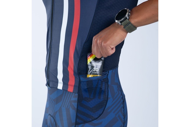 MEN'S TRI SLVS FZ RACESUIT (Allez)トライスーツ ワンピース スリーブレス ZMT36025