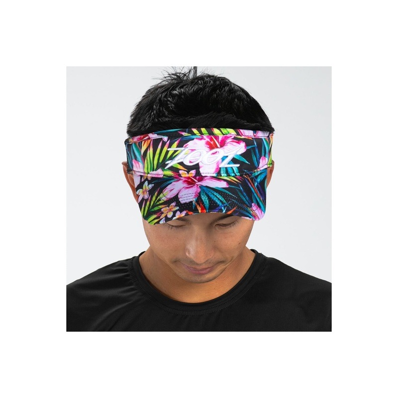 Zoot Unisex トライアスロン サンバイザー Visor Black Hawaiian