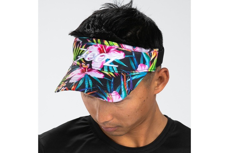 Zoot Unisex トライアスロン サンバイザー Visor Black Hawaiian