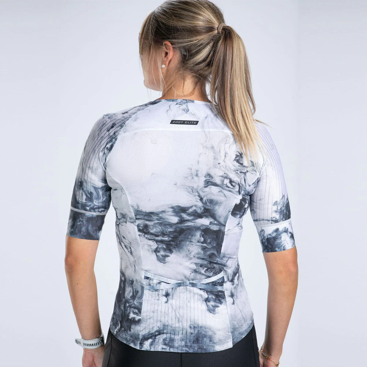 Women's Elite Tri Aero Jersey (Vapor White) セパレート トップス トライアスロン トライジャージ エリートシリーズ ZFT15070