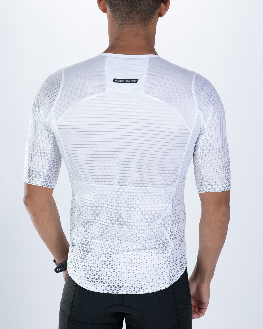 Men's Elite P1 Tri Jersey（ SONIC WHITE）エリートP1 トライジャージ　セパレート トップス 上着のみ EMT101012