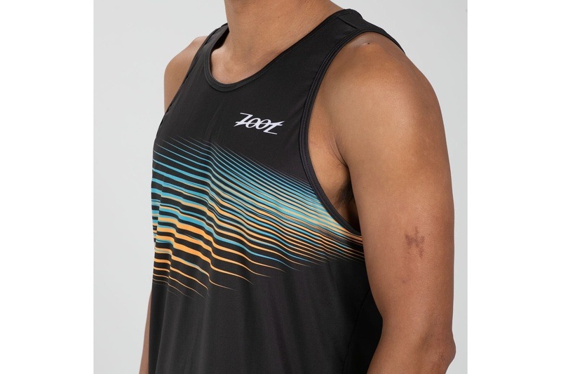 Men's Club Aloha Run Singlet  タンクトップ シングレット アスリート専用 ZMR11081