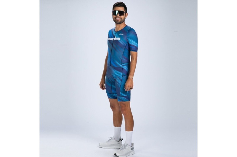 MEN'S TRI AERO FZ RACESUIT (IRONMAN HEAT)トライスーツ ワンピース トライウエア トライアスロン ZMT35010