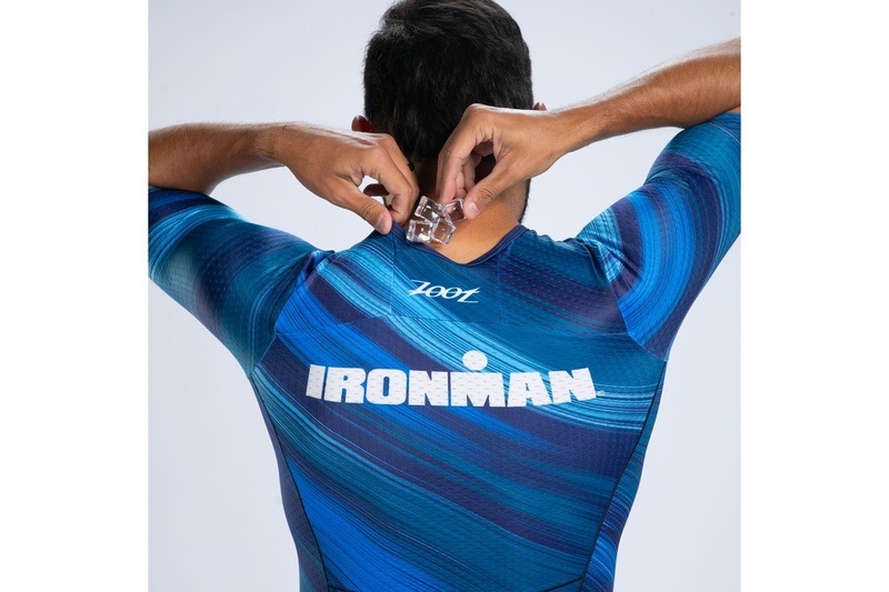 MEN'S TRI AERO FZ RACESUIT (IRONMAN HEAT)トライスーツ ワンピース トライウエア トライアスロン ZMT35010
