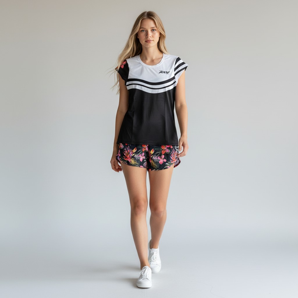 Women's Run Tee (WAIKOLOA) レディース アスリート専用 ランシャツ 日本限定デザイン
