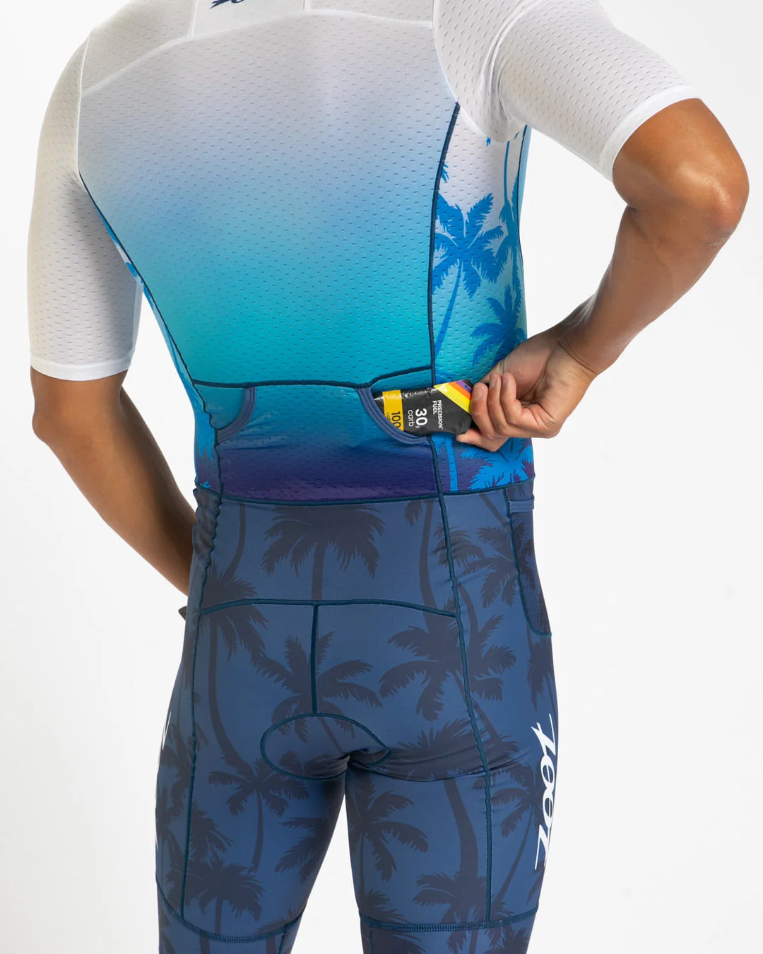 MEN'S TRI AERO FZ RACESUIT (PARADISE) トライスーツ ワンピース トライウエア トライアスロン ZMT3500