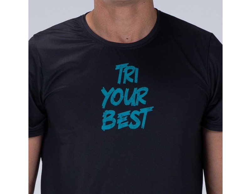 MEN RUN TEE (TRI YOUR BEST) メンズ アスリート専用 Tシャツ ZMR12087