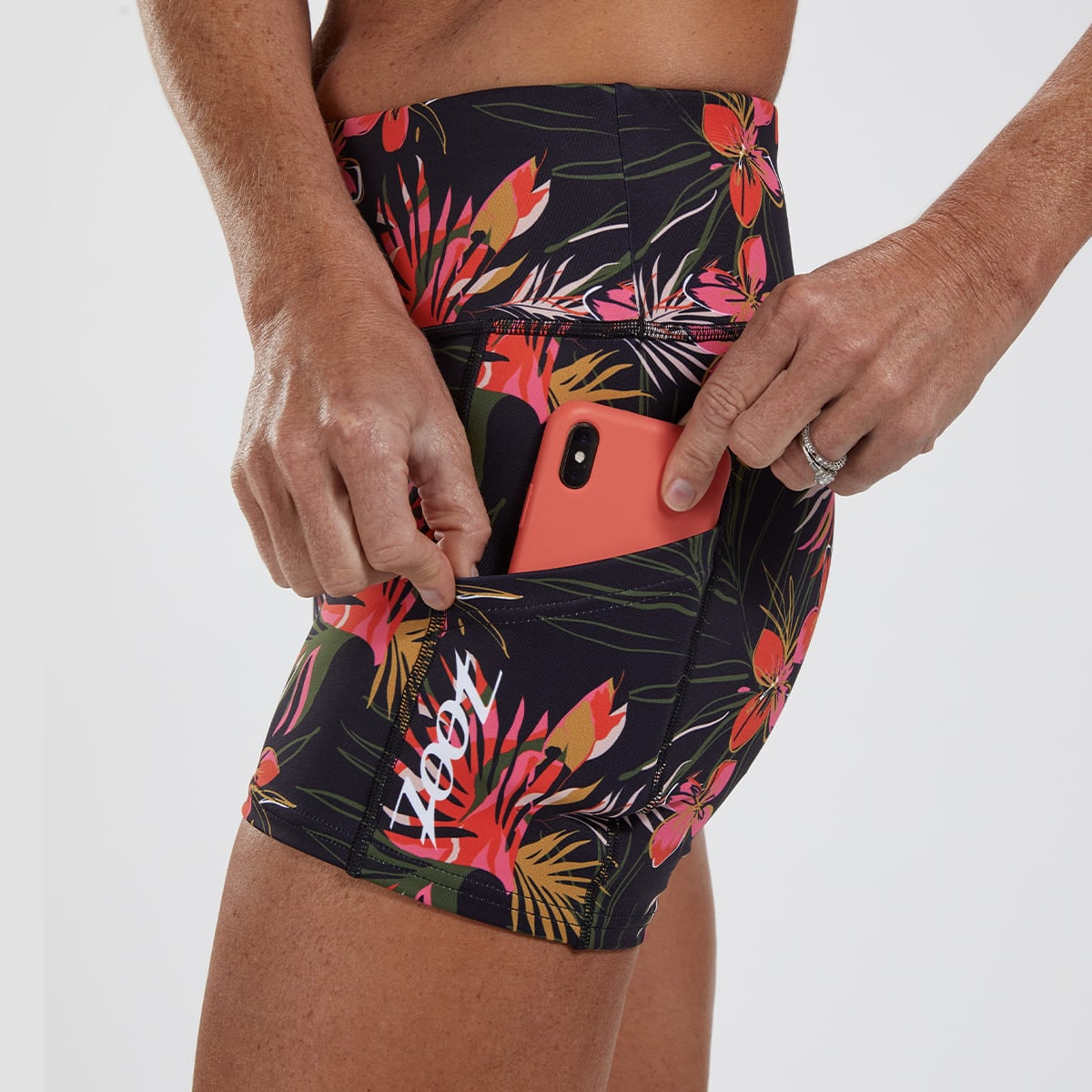 Women's Ltd Run 6" Pulse High-Rise Short (WAIKOLOA) ハーフタイツ 6インチショーツ パルスシリーズ 日本限定