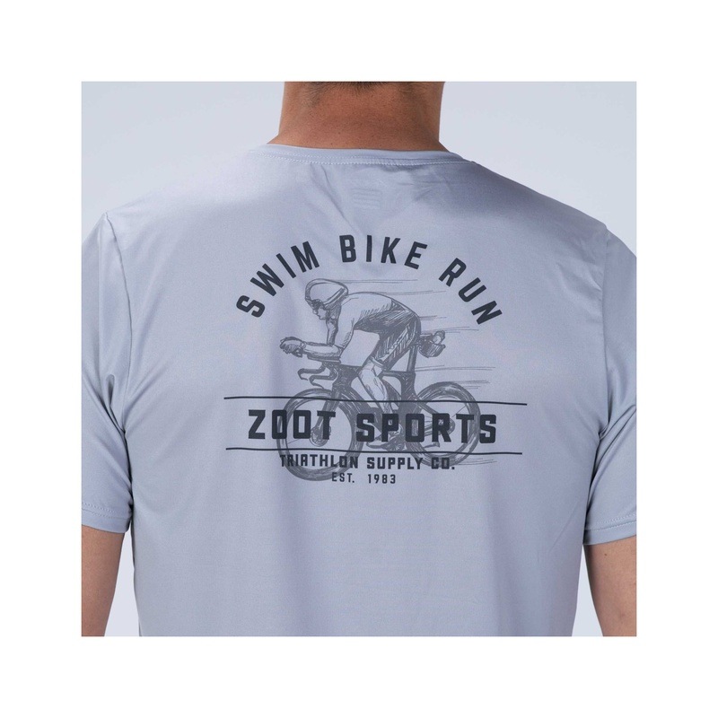 MEN RUN TEE (TRI SUPPLY) メンズ アスリート専用 ランシャツ ZMR12082