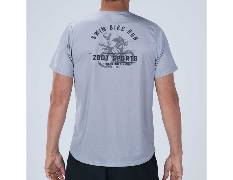 MEN RUN TEE (TRI SUPPLY) メンズ アスリート専用 ランシャツ ZMR12082