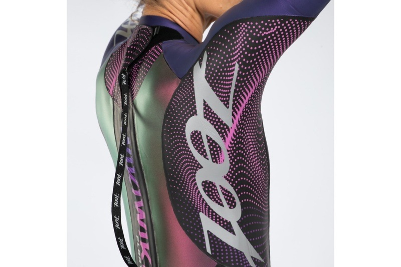 Women's Wetsuit Wiki Wiki (Aurora Float-Coral Reef) ウイメンズ ウエットスーツ トライアスロン Z2507007