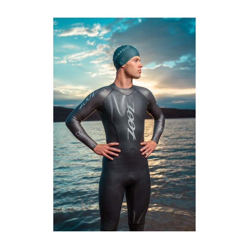Men's Wetsuit Wiki Wiki (Aurora Float-Volcanic Sunrise) メンズ