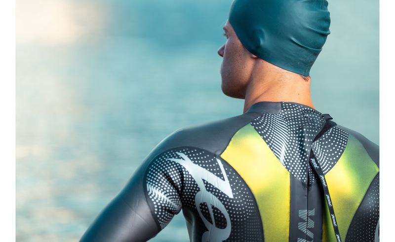 Men's Wetsuit Wiki Wiki (Aurora Float-Volcanic Sunrise) メンズ