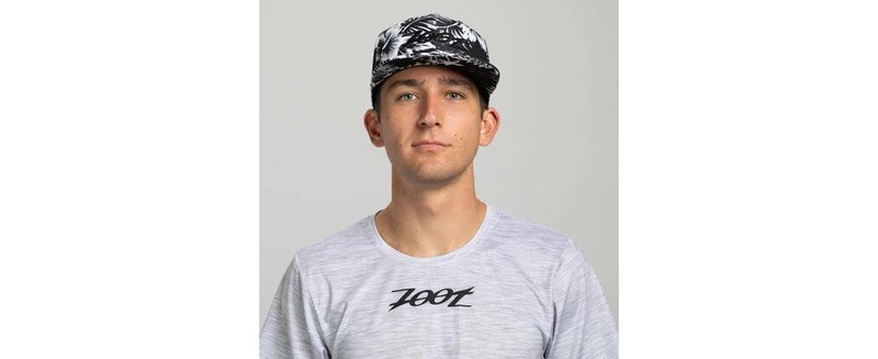 Zoot Unisex Flat Bill Cap (Black and White Floral) ユニセックス DPS社コラボ オリジナルキャップ