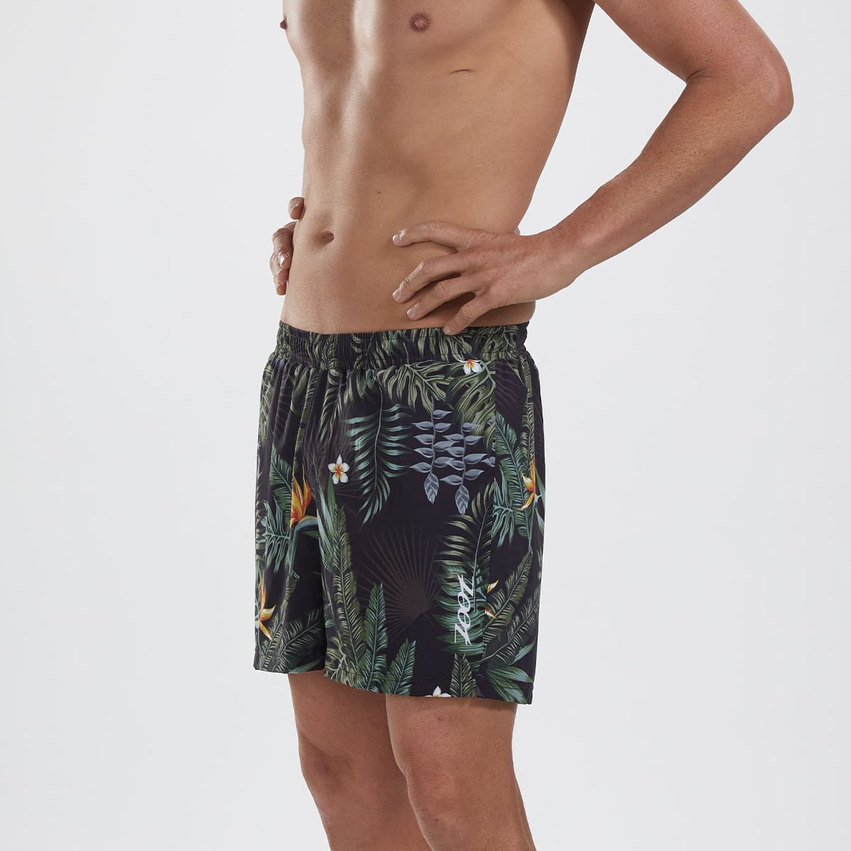 MEN RUN 5 SHORT (WAIKOLOA) アスリート専用 ハーフパンツ 5インチ ZMR250890