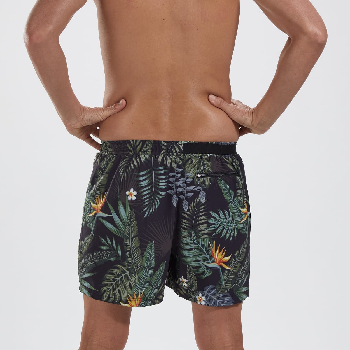 MEN RUN 5 SHORT (WAIKOLOA) アスリート専用 ハーフパンツ 5インチ ZMR250890
